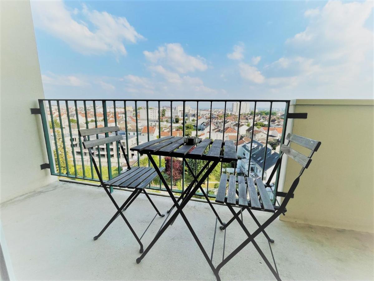 BROSSOLETTE Appartement T2 spacieux et lumineux balcon vue dégagée Reims Exterior foto