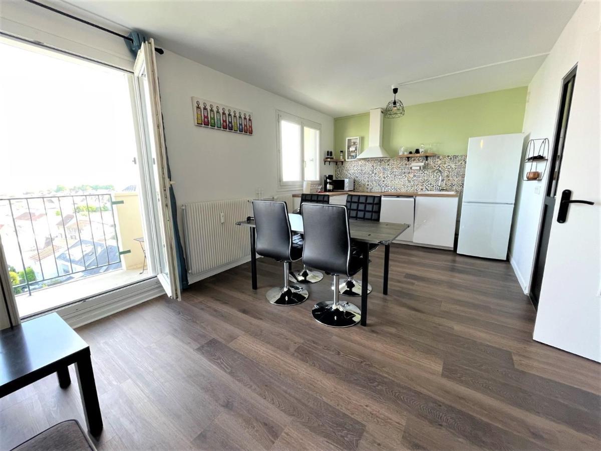 BROSSOLETTE Appartement T2 spacieux et lumineux balcon vue dégagée Reims Exterior foto