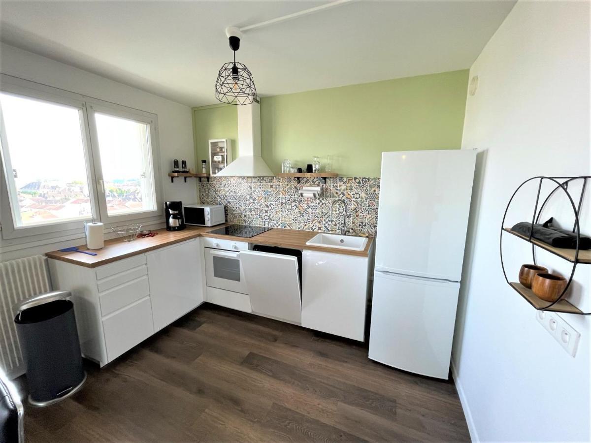 BROSSOLETTE Appartement T2 spacieux et lumineux balcon vue dégagée Reims Exterior foto